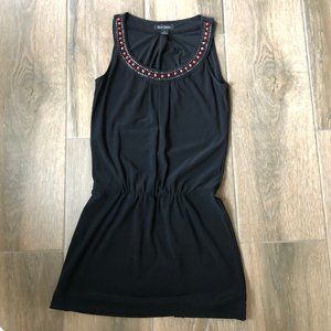 White House Black Market Jewel-Collared Dress